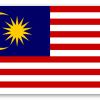 Malaysia - klistermærke til kort
