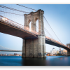 Brooklyn Bridge - klistermærke til kort