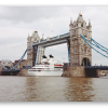 Tower Bridge - klistermærke til kort