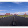Monument Valley - klistermærke til kort
