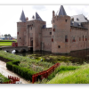 Muiderslot - klistermærke til kort
