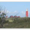 Fyrtårnet på Texel - klistermærke til kort