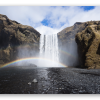 Skógafoss - klistermærke til kort