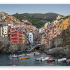 Riomaggiore - klistermærke til kort