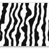 Zebramønster - klistermærke til kort