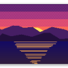 Pixel-solnedgang